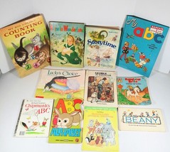 Lot of 11 Vintage Educational Children&#39;s Books 1950&#39;s Through 1980&#39;s - £12.54 GBP