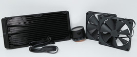 NZXT Kraken 280 280mm AIO Liquid Cooler with LCD Display RL-KN280-B1 (good) - $59.99