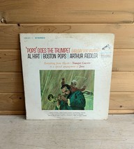 Arthur Fiedler Pops Goes the Trumpet Vinyl RCA Record LP 33 RPM 12&quot; - £7.86 GBP