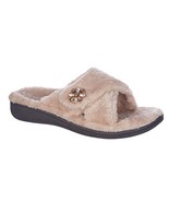 Vionic Plush Jewel Relax Bedroom Slippers Womens 9 Orthaheel Faux Fur Rh... - $1,662.34 MXN
