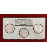 2006 20th Anniversary Silver Eagle 3 Coin Set Graded - $665.00