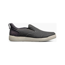 Nunn Bush KORE City Walk EZ Moc Toe Slip-On Shoes Charcoal 85118-013 image 4