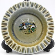 Irish Ashtray Trinket Dish Wade Co Armagh Porcelain Green Cottage Core V... - $11.79