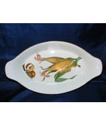 Royal Worcester China Evesham Gold Pattern Oval Handled  Baker Casserole... - $844.58 MXN