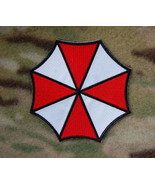 Resident Evil Umbrella Corporation Morale Embroidered Patch Hook Backing - $11.10 CAD