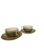 Vintage Olde English Countryside Cups &amp; Saucers  2 Sets Johnson Brothers... - $17.82