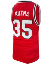 Kyle Kuzma #35 College Basketball Custom Jersey Sewn Red Any Size image 5