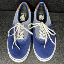 VANS Classic TC9R Two Toned Blue &amp; Brown Sneakers Size M 8.5 W 10 - £15.80 GBP