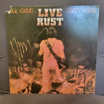 Neil Young signed lp Live Rust , Original, Vintage, Great Gifts - $2,329.99 MXN