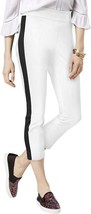 allbrand365 designer Womens Cropped Skinny Pants,Bright White,6 - $59.50