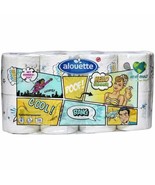 Alouette POP ART fun hip toilet paper 3-ply/ 8 rolls FREE US SHIPPING - £14.70 GBP