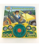 Nickelodeon Diego Play A Sound Hardcover Book Conduce Al Rescate IN SPAN... - $73.03 CAD