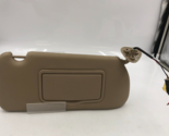 2007-2009 Cadillac SRX Passenger Side Sunvisor Illumination Tan OEM A01B... - $29.69