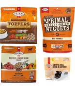 Primal Freeze Dried Raw Dog Food &amp; Treats, Beef Essentials Bundle - Incl... - $95.99