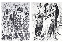 Bundle- 2 Assorted Marc Chagall Original Lithographs - $325.61