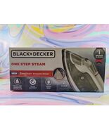 Black + Decker One Step Steam Iron EvenSteam ICR17X - $11.99