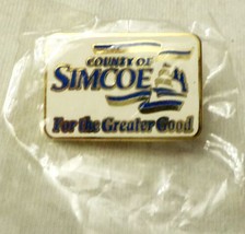 Lapel Cap Hat Pin County Of Simcoe - £2.76 GBP