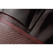 The Everest Burgundy & Burneshed Leather Cap Toe Dress Loafer Men Shoe image 3
