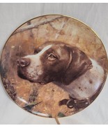 1998 Wild Wings Collectors Plate Abbett Pointer Head Signed NITB - £39.47 GBP