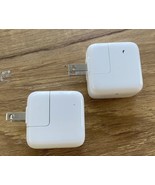 (2) Apple A1357 10W USB Power Adapter Wall Charger iPhone iPod Genuine O... - £7.75 GBP