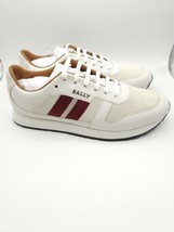 Bally Sprinter Calf Plain Leather Suede Sneaker Shoes White US 12 $650 G... - £132.38 GBP