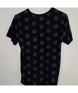 Youth Black Star Print Tee - $163.03 MXN