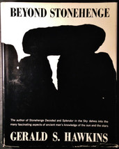Beyond Stonehenge by Gerald S. Hawkins 1973 Hardcover w/DJ, First Edition - £58.97 GBP