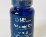 Life Extension Vitamin D3 125mcg (5000 IU) 60 Softgels Exp 10/2024 - £7.95 GBP