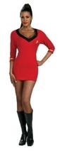 Star Trek Classic TV Series Deluxe Adult Uhura Uniform Red Dress UNWORN - £43.94 GBP
