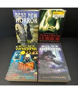 The Mammoth Book of Best New Horror Lot of 4 Stephen Jones, Barker, Gaim... - $648.32 MXN