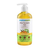 Mamaearth Aloe Turmeric Gel From 100% Pure Aloe Vera For Face, 300ml (Pack of 1) - £14.59 GBP