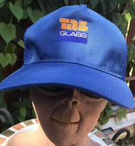 Vtg 1980s TAB Glass Mesh Snapback Hat Cap Industrial Trade Cintas Labor Union - £48.58 GBP