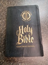 Giant Print Edition Bible KJV Old Testament Old Time Gospel Hour Edition 1973 - £15.81 GBP