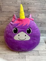 Unicorn Plush Purple Mushmillows 16” - $14.99