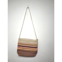 Stone Mountain Woven Fabric Striped Crossbody Purse - $360.25 MXN