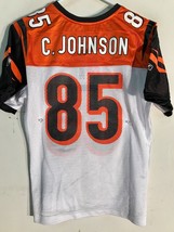 Reebok Women&#39;s NFL Jersey Cincinnati Bengals Chad Johnson White sz XL - £6.61 GBP