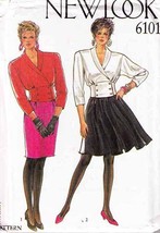Vintage 1980&#39;s Misses&#39; JACKET &amp; SKIRTS Pattern 6101-nl Sizes 8-18 - £9.43 GBP