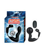 Atomic Inflatable P-Spot Vibe Black - $68.30