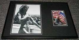 Gretchen Bleiler Signed Framed 12x18 Photo Display - £96.64 GBP