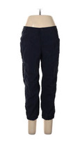 Eddie Bauer Capri Pants Womens Sz 10 Navy Blue Hiking Pants Nylon - £23.00 GBP