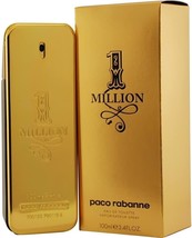 1 One Million by Paco Rabanne 3.4 fl oz/100 mL EDT Cologne for Men New In Box - $50.00