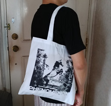 New Phenomenon Photo White Shopper Shoulder Tote Handbag Bag From Japan Magazine - £11.18 GBP