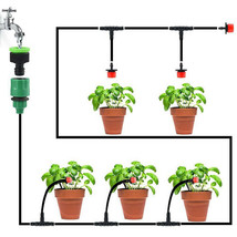 DIY Drip Irrigation System Garden Watering System Self Watering Gardening Tools  - £12.19 GBP+