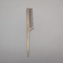 Vintage Life-Time Aluminum Metal Rat Tail Comb MADE IN USA Barber Beauti... - €13,59 EUR