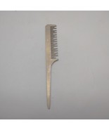 Vintage Life-Time Aluminum Metal Rat Tail Comb MADE IN USA Barber Beauti... - $289.34 MXN
