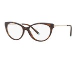 New Tiffany &amp; Co. TF-2183 8015 Havana Eyeglasses 52/16/140 - $197.95