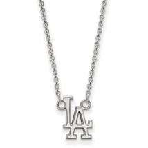 SS MLB  Los Angeles Dodgers Small Pendant w/Necklace - £59.61 GBP