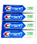 6 X CREST Fresh and White PEPPERMINT GLEEM Toothpaste 2.4 oz  EXP2025 - £25.80 GBP