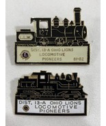 Lions Club Steam Engine Locomotive Train Pin OHIO - DISTRICT 13A 1981 - €8,55 EUR