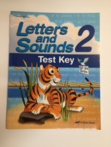 A Beka Letters and Sounds 2 Teacher Test Key 2015 - £2.98 GBP